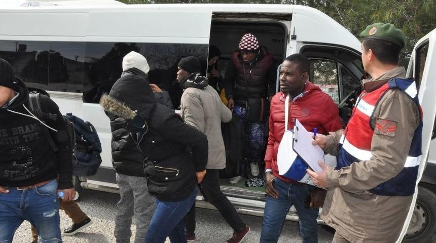 &Ccedil;anakkale&rsquo;de 89 M&uuml;lteci Yakalandı