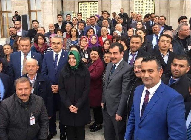 Yenipazar Ve Germencik Teşkilatları Ak Parti Grup Toplantısına Katıldı