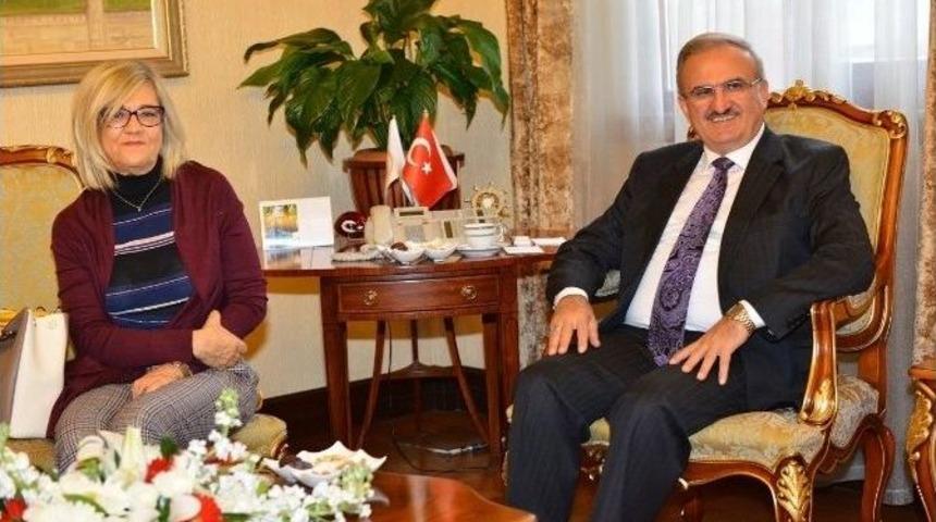 Portekiz B&uuml;y&uuml;kel&ccedil;isi&rsquo;nden Vali Karaloğlu&rsquo;na Ziyaret