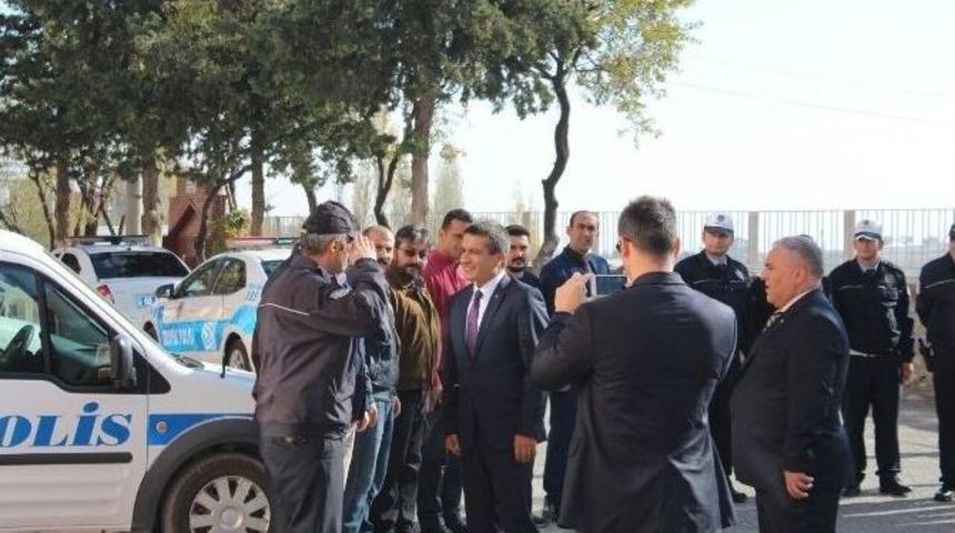 Emniyet M&uuml;d&uuml;r&uuml; Alper Besni İl&ccedil;e Emniyet M&uuml;d&uuml;rl&uuml;ğ&uuml;nde İncelemelerde Bulundu