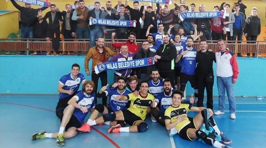 İlk Şampiyonluk Milas Belediyespor&rsquo;dan Geldi
