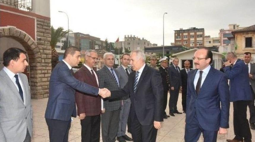 Vali Ata İskenderun Kaymakamı &Ouml;zyiğit&rsquo;ten Brifing Aldı