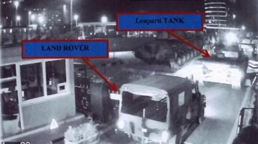 Darbecilerin Kışladan &Ccedil;ıkış Anı Iddianamede...