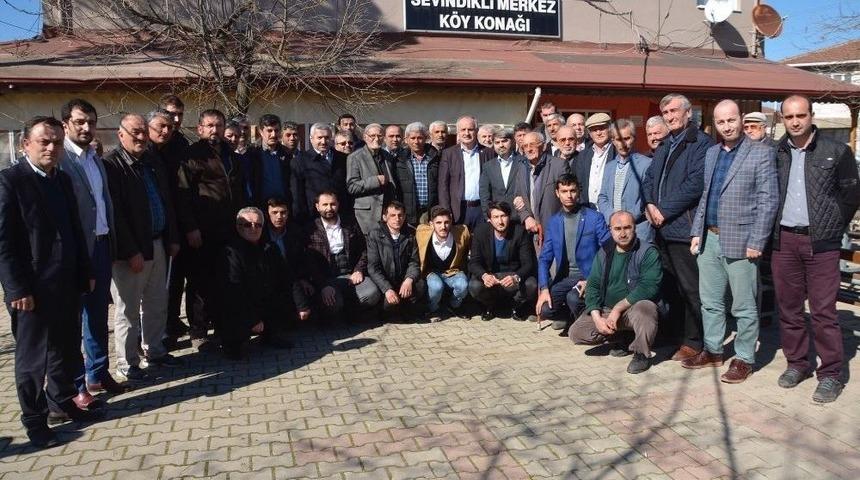 Başkan Baran K&ouml;rfez&rsquo;in K&ouml;ylerini Gezdi