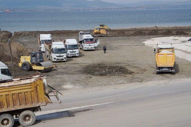 1915 Çanakkale Köprüsü Temel Atma Alanında Hazırlıklar Sürüyor