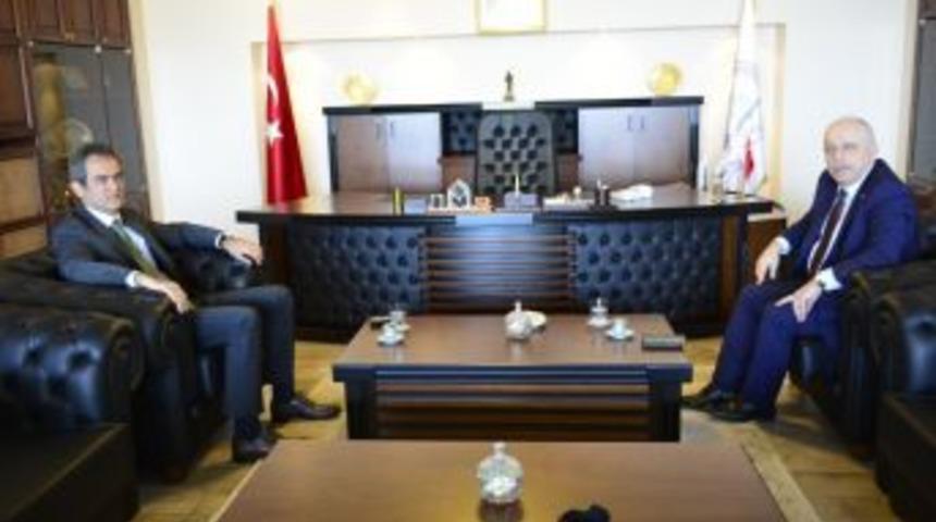 &Ouml;zbakır&rsquo;dan Rekt&ouml;r &Ouml;zer&rsquo;e Ziyaret