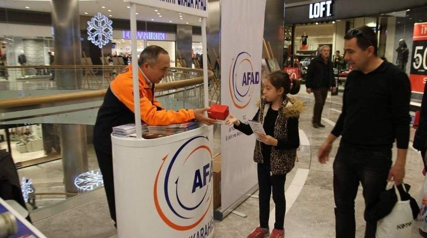 Afad, Park Afyon Avm&rsquo;de Stant A&ccedil;tı