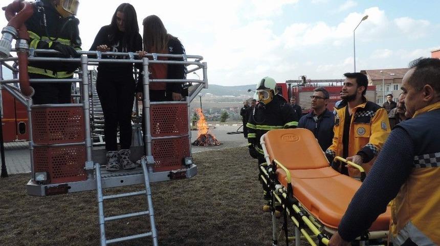 Tatbikat Gerçeği Aratmadı