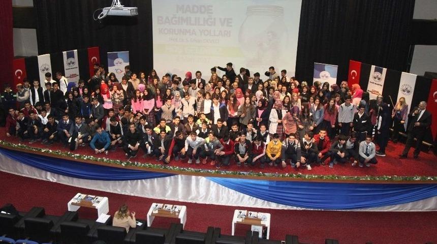 Elazığ&rsquo;da &Ouml;ğrencilere Madde Bağımlılığı Semineri Verildi