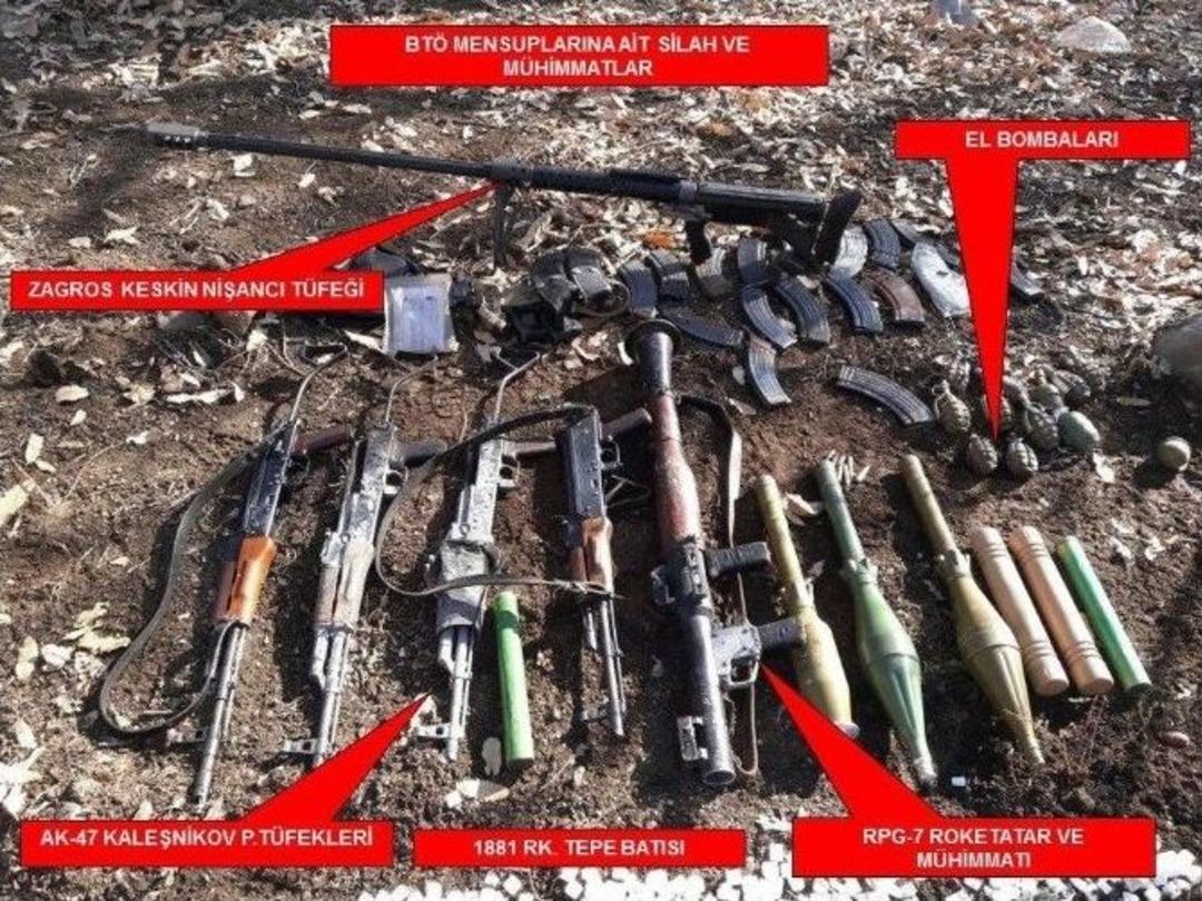 Tsk: &ldquo;cudi Dağı&rsquo;nda 14 Ter&ouml;rist Etkisiz Hale Getirildi&rdquo;