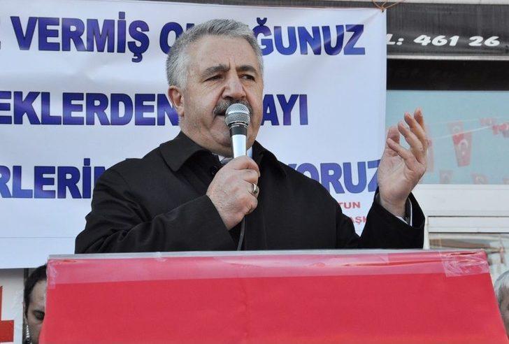 Bakan Arslan, Selim’de Bayraklar Ve Evetlerle Karşılandı G4