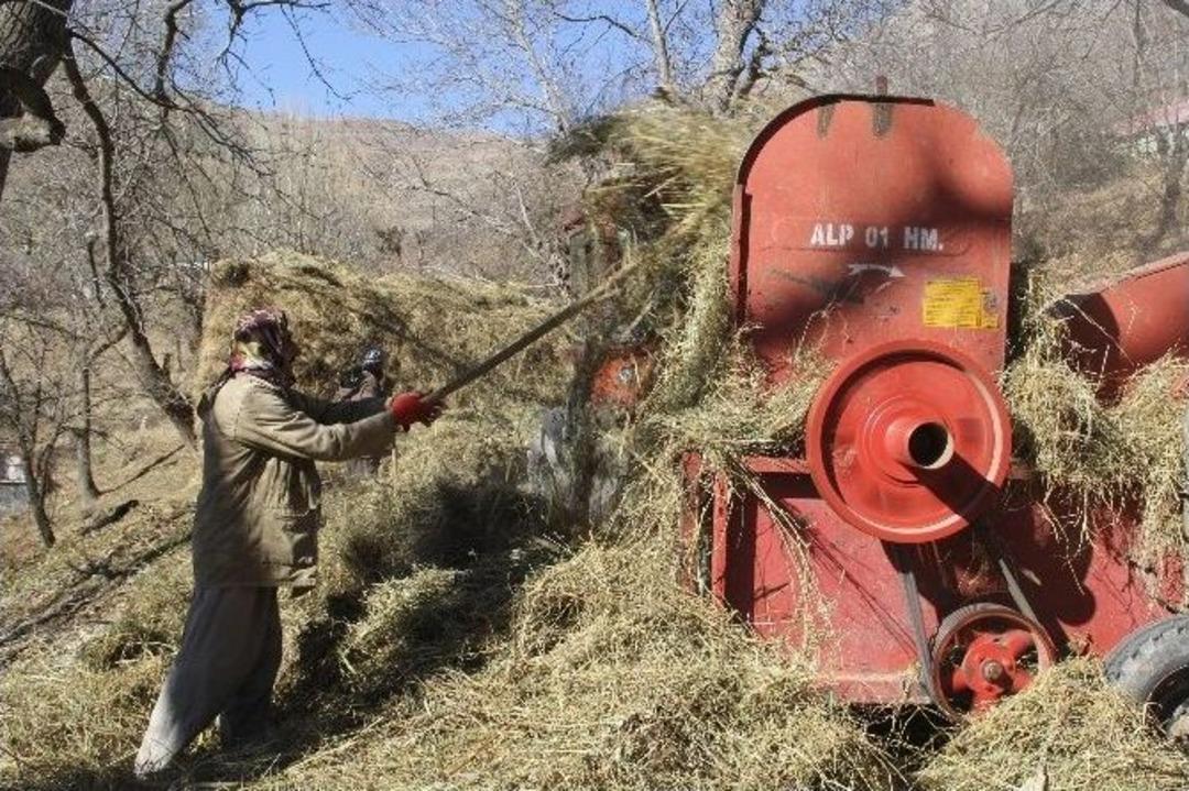 (&ouml;zel Haber) Hakkarili Besiciler Kış Hazırlıklarını S&uuml;rd&uuml;r&uuml;yor