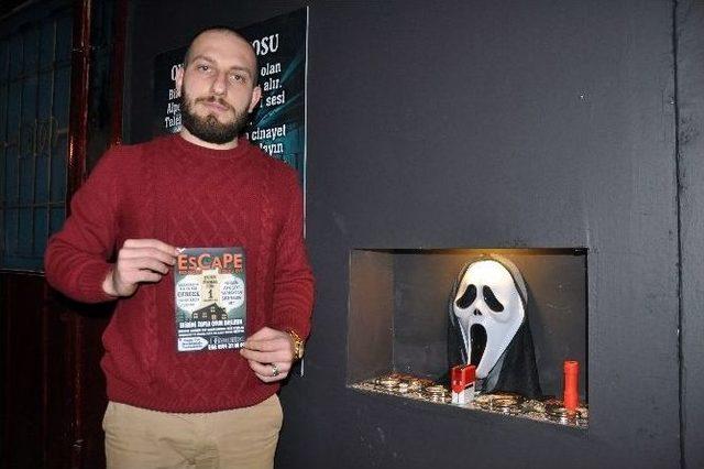 ’escape Erzincan’ Korku Evi Adrenalin Tutkunlarını Bekliyor