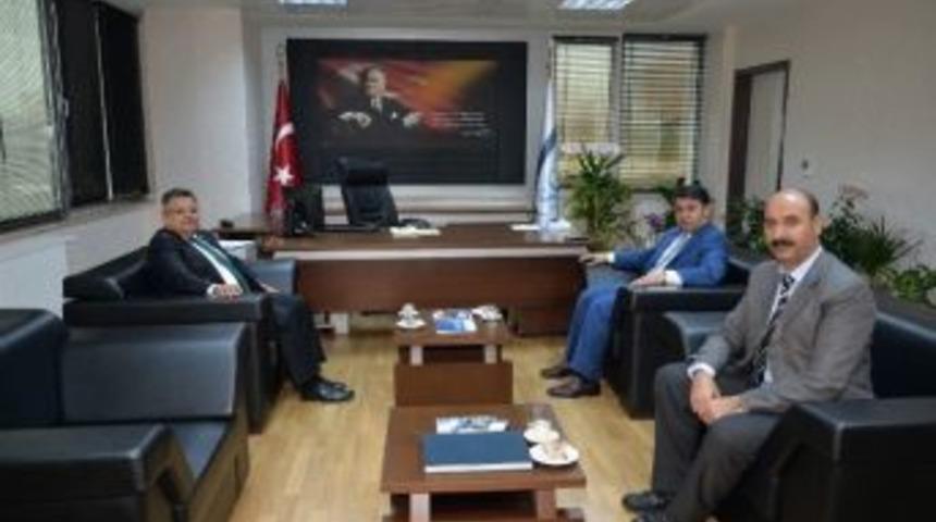 Başkan Yağcı&rsquo;dan Yeni Sgk M&uuml;d&uuml;r&uuml; Bedir&rsquo;e Ziyaret