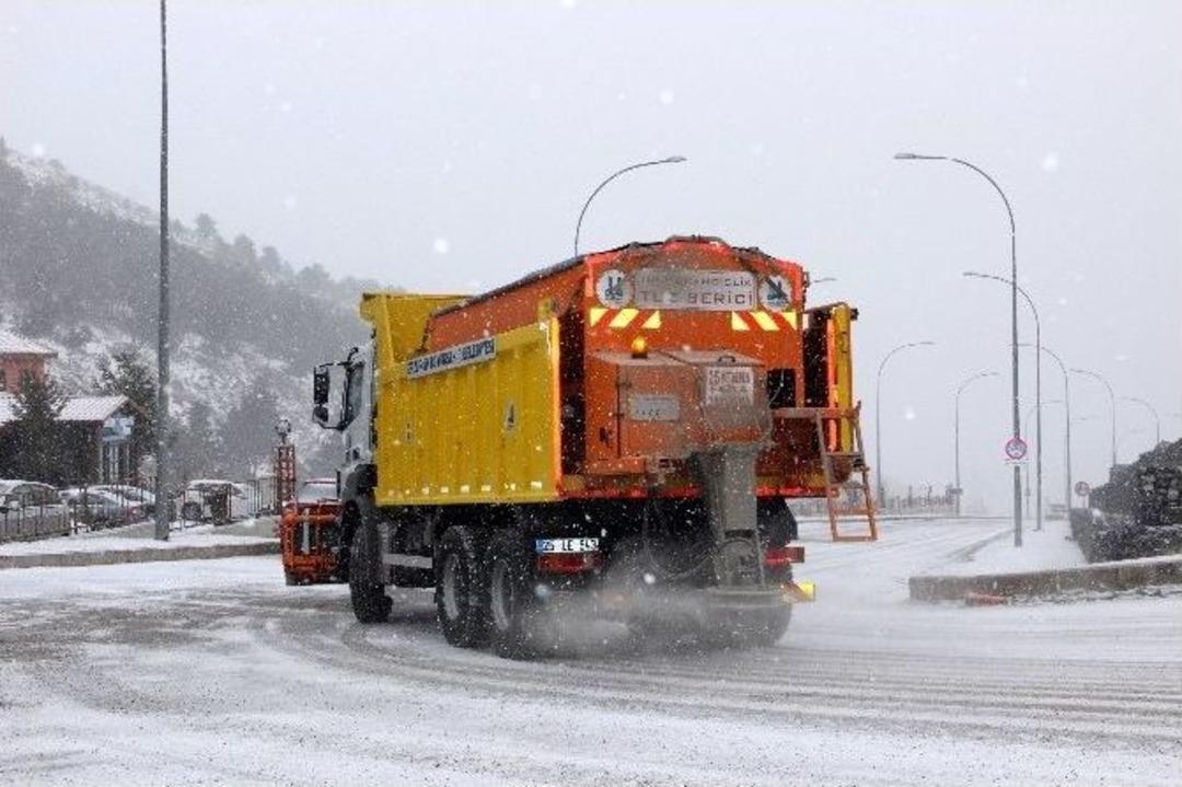 Erzurum&rsquo;da Kar Yağışı Başladı
