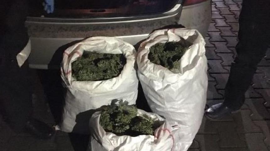 Kahramanmaraş'ta Iki Otomibilde Esrara 5 Gözaltı