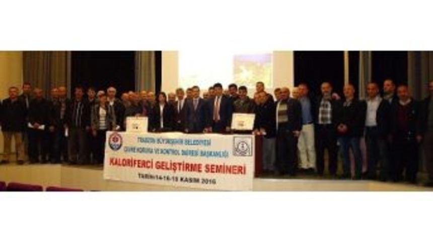 Trabzon’da Kaloriferciler Eğitime Tabi Tutuldu