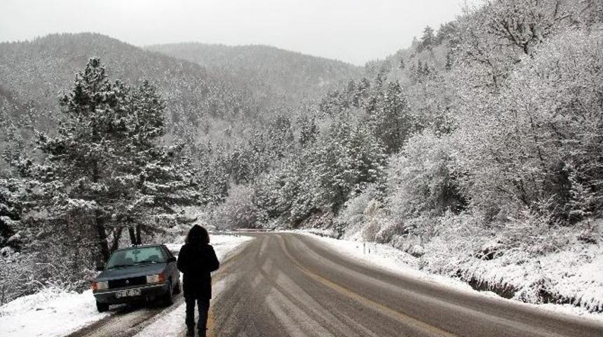 Karabük’te Kar Yağışı