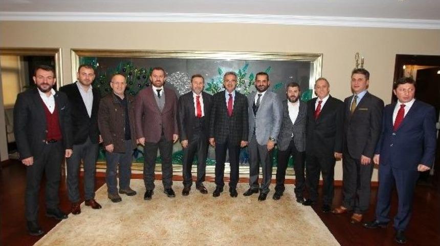 Başkan K&ouml;şker, Gebze Rizeliler Derneğini Ağırladı