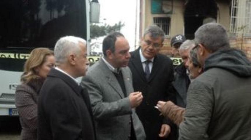 Chp’li Vekillerin Yurt İncelemesinde Gerginlik Çıktı