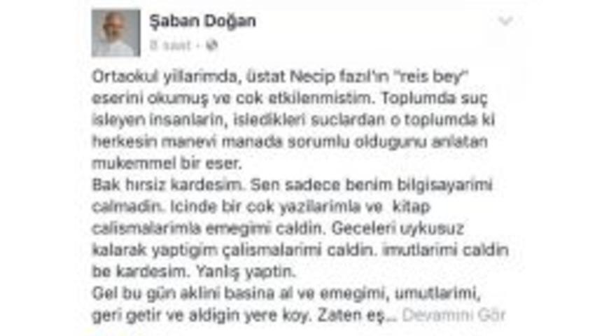 Sadece Bilgisayarını Değil, Emeğini De &Ccedil;aldılar