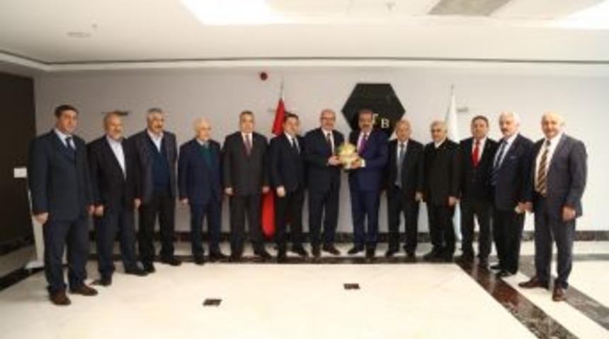 Ato Y&ouml;netiminden Atb&rsquo;ye İade-i Ziyaret