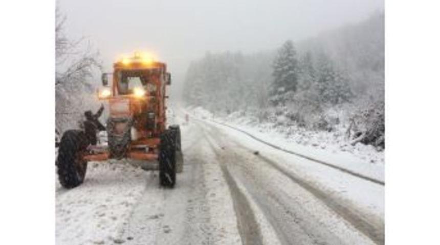 Sinop'ta Kar Etkili Oldu