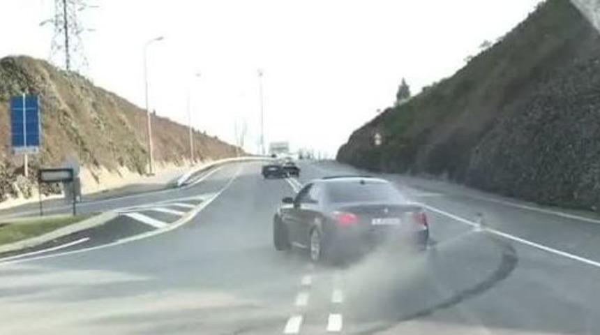 (&ouml;zel Haber) Trafik Magandaları Birbirlerine &Ccedil;arpıyordu