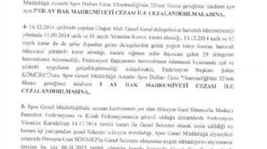 Ragbi Federasyonu'nda Işler Karıştı