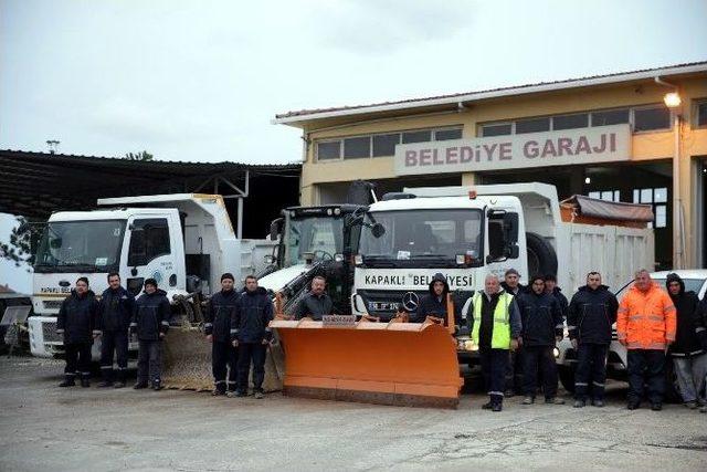 Kapaklı İlçesinde Kış Hazırlığı