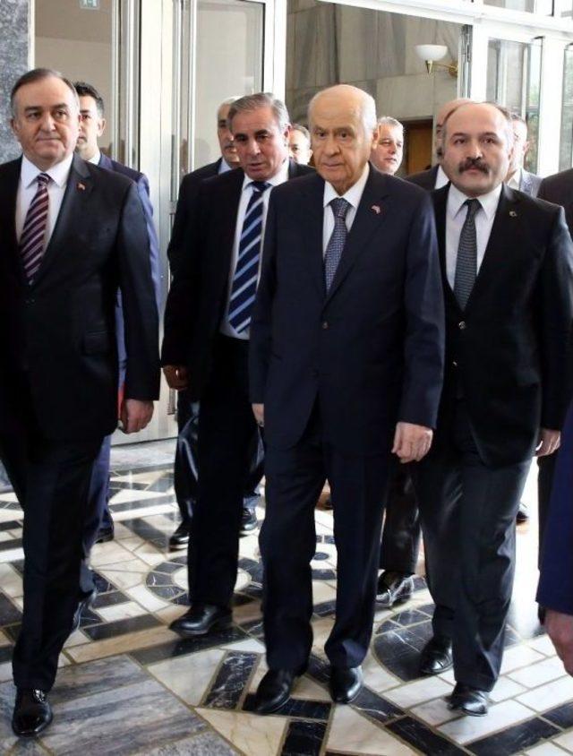 Devlet Bahçeli Partisinin Grup Toplantısında Konuşuyor