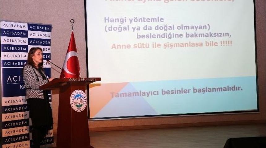 &Ccedil;ocuklarda Sağlıklı Beslenme Eğitimi Verildi