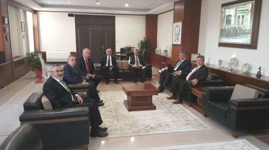 Aydın Esnafından Emniyet M&uuml;d&uuml;r&uuml; Baştuğ&rsquo;a Ziyaret