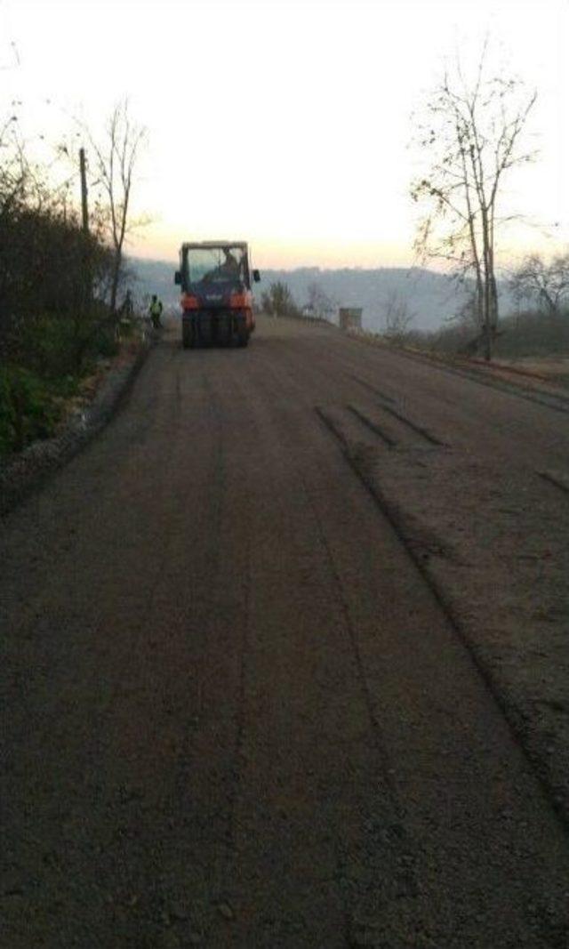 Yenikent Bağlantı Yolu Sıcak Asfalt Oluyor