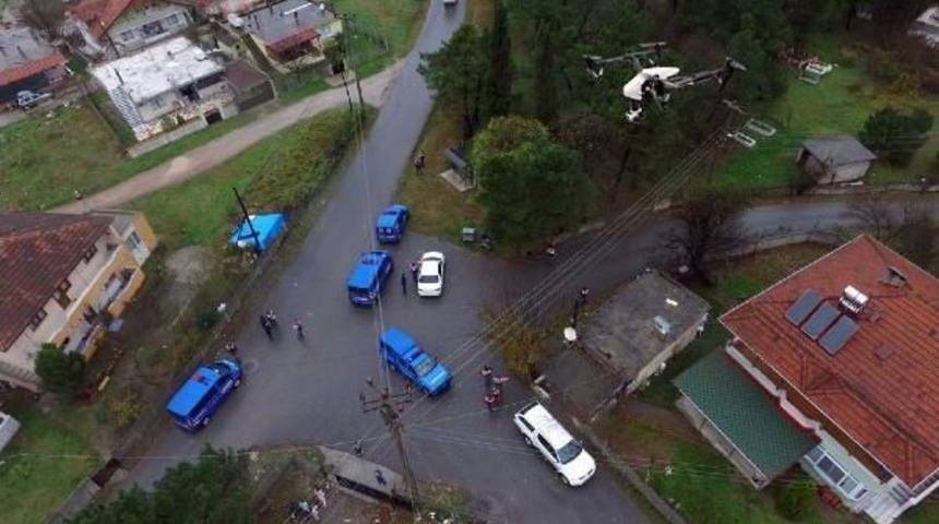 Adapazarı'nda 'drone' Destekli Uyuşturucu Operasyonu