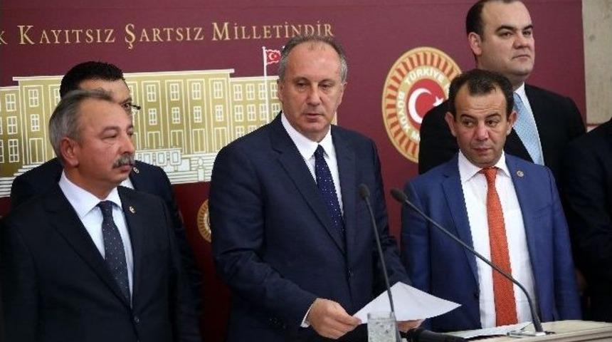Chp&rsquo;li İnce: "bizim Rotamız Başkentler Arasında Savrulan Rota Olamaz, Olmamalıdır&rdquo;