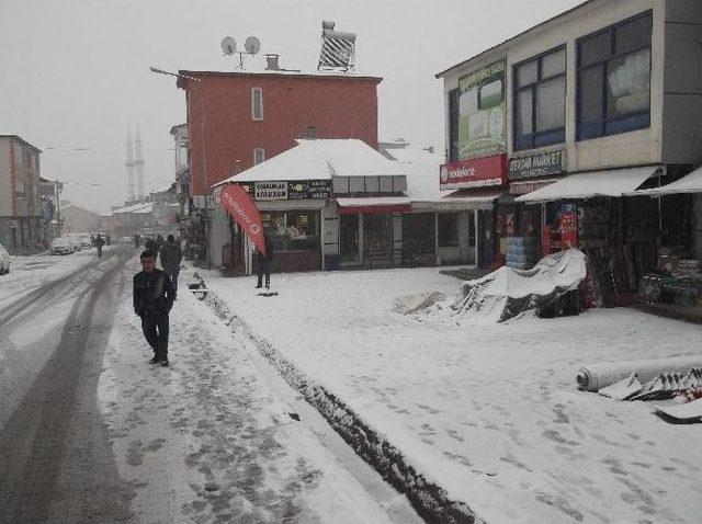 Varto’da Kar Yağışı