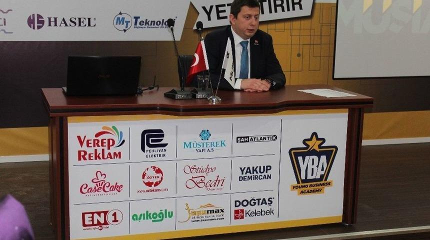 Gen&ccedil; M&uuml;siad D&uuml;zce Şubesi Girişimcilik Eğitimleri Başladı