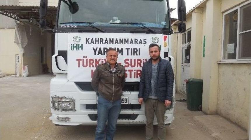 Kahramanmaraş&rsquo;tan Suriye&rsquo;ye İnsani Yardım S&uuml;r&uuml;yor