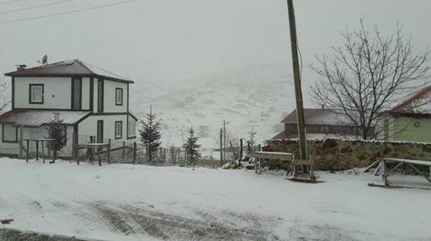 Ordu&rsquo;Da Kar Yağışı Başladı