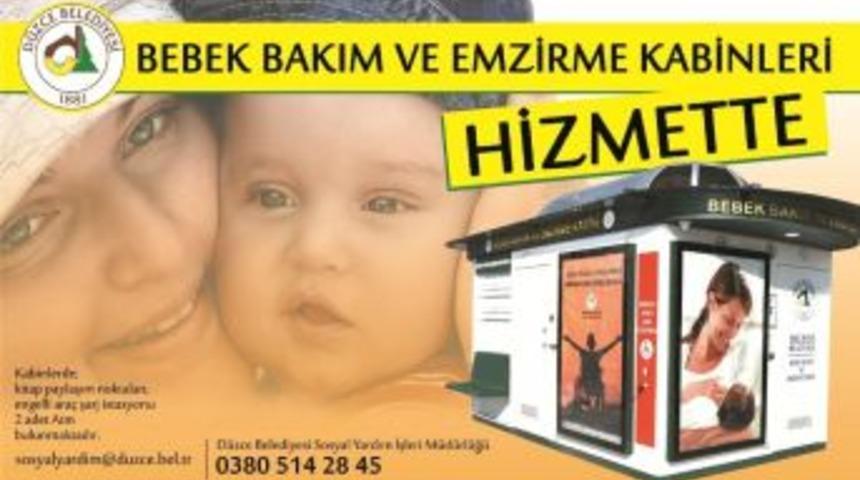 Bebek Emzirme Kabinleri A&ccedil;ılacak