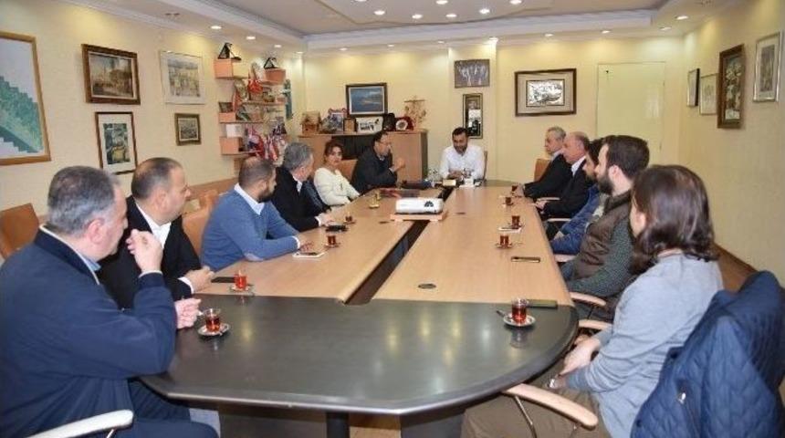 Altid Yeni Y&ouml;netimi Başkan Y&uuml;cel&rsquo;i Ziyaret Etti