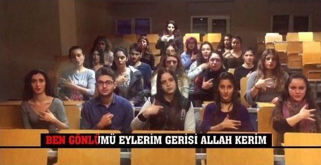 Ünlüler İşaret Diliyle “memleketim” Dedi