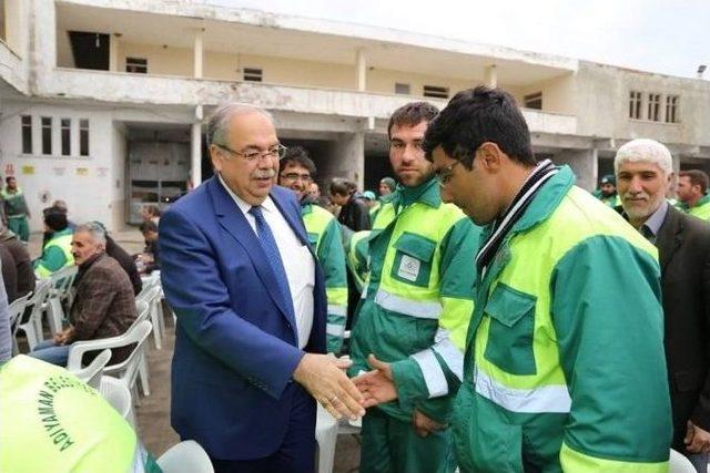 Başkan Kutlu, Temizlik İşleri Personeliyle Bir Araya Geldi