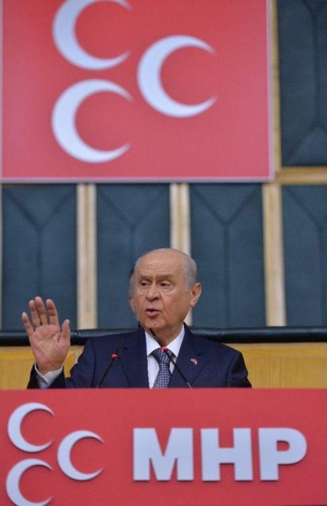 Mhp Genel Başkanı Bahçeli: 