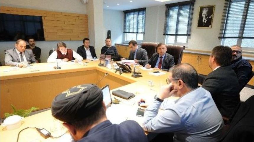 B&uuml;y&uuml;kşehir Raylı Sistem Hat G&uuml;venliği Toplantısı