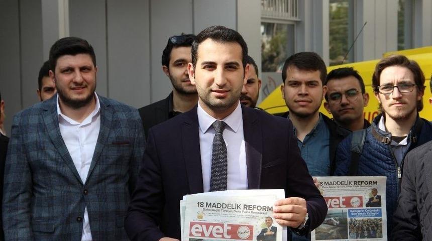 Okuması İ&ccedil;in Kılı&ccedil;daroğlu&rsquo;na &lsquo;evet&rsquo; Broş&uuml;r&uuml; G&ouml;nderdiler