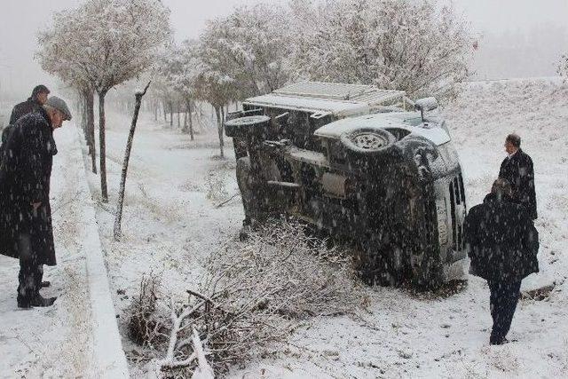 Muş’ta Kar Yağışı