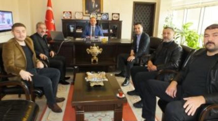 Balyalı Başkan Kılı&ccedil; Kaymakam &Ouml;ner&rsquo;i Ziyaret Etti