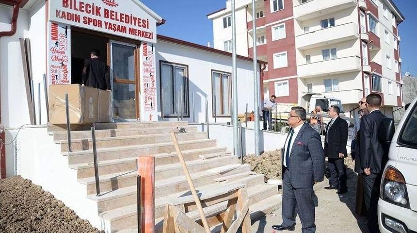 Başkan Yağcı, Beşiktaş Kadın Spor Ve Yaşam Merkezi&rsquo;ni Gezdi